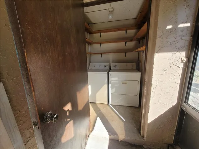 a view of water heater room