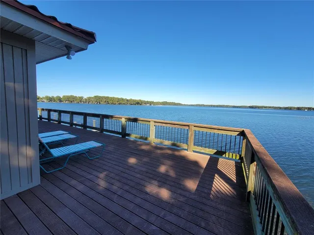 a view of a terrace with chairs