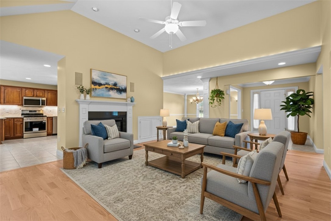 125 W Road Cumberland, RI 02864 - Photo 10 of 50 Virtually staged living room