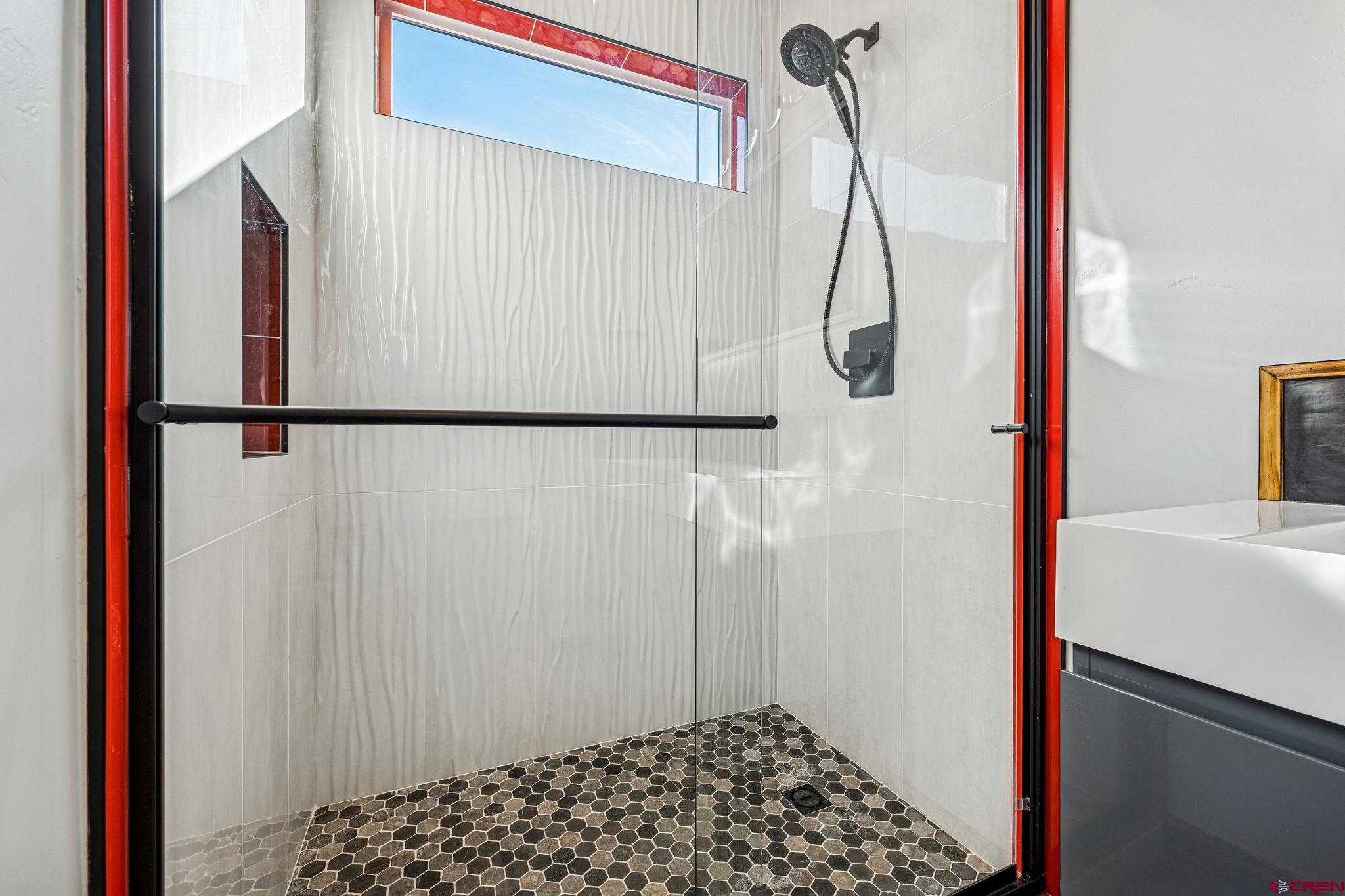 227 Sage View Street Durango, CO 81301 - Photo 19 of 35 a bathroom with a shower