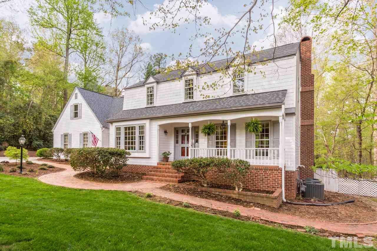 905 Brookfield Road Raleigh, NC 27615 - Photo 25 of 25 a view of a house with a backyard