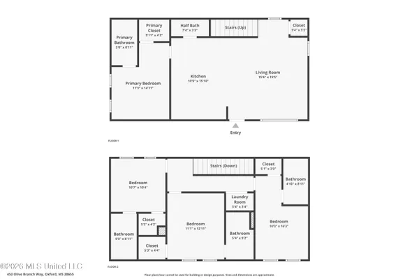 $515,000 | 453 Olive Branch Way, Oxford, MS 38655