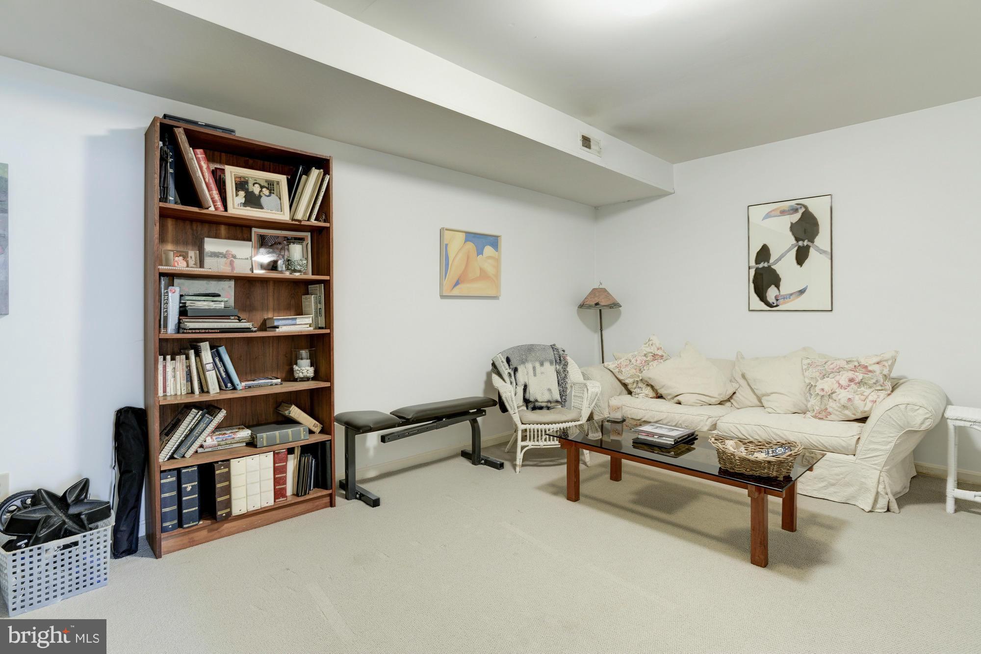6207 Winnebago Road Bethesda, MD 20816 - Photo 17 of 19 Lower Level Living Room