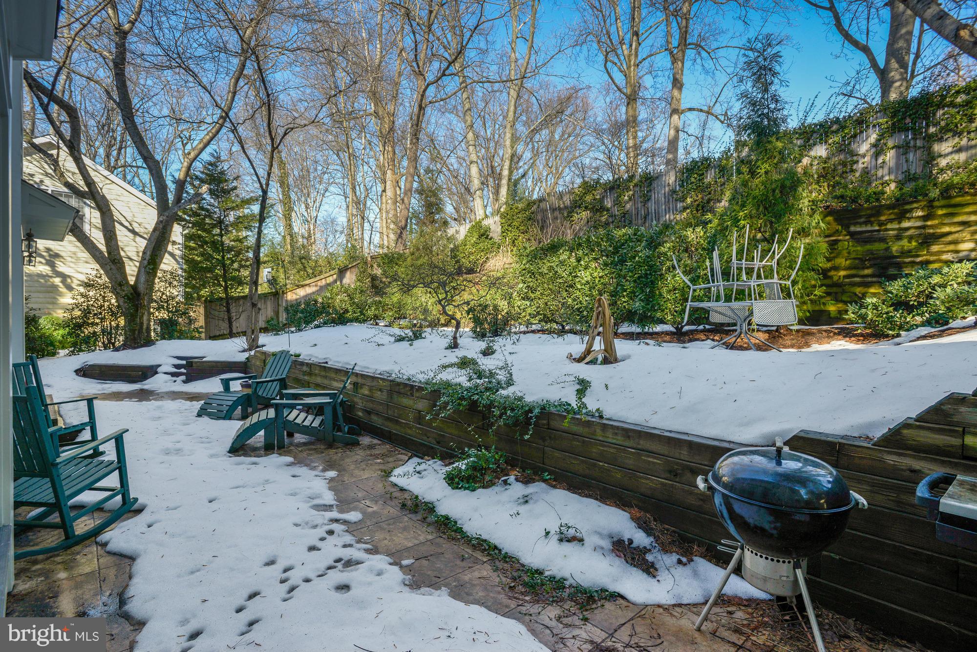 6207 Winnebago Road Bethesda, MD 20816 - Photo 18 of 19 Patio Off Kitchen & Family Room