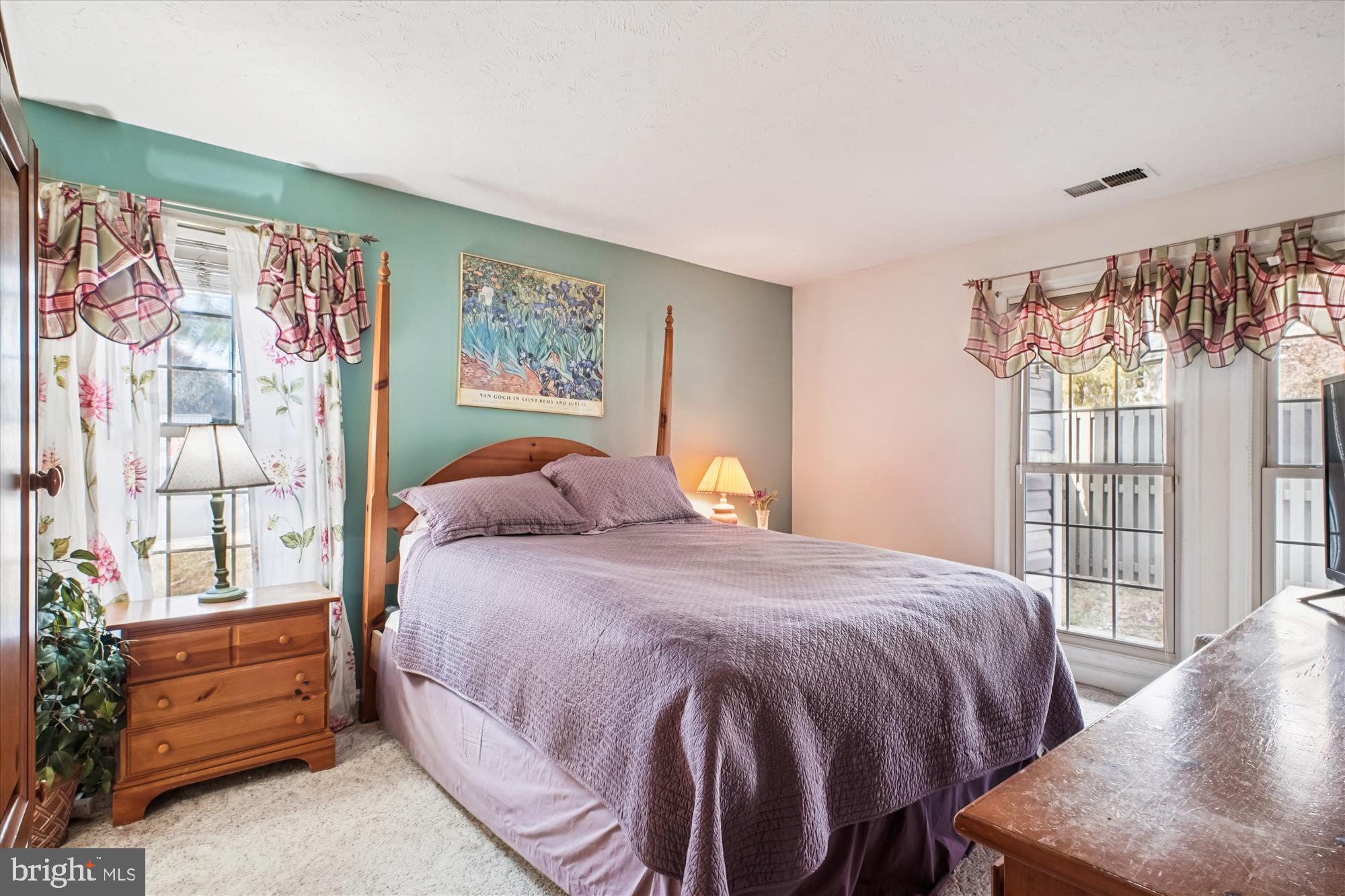3801 Ridge Knoll Court, Unit 2A Fairfax, VA 22033 - Photo 14 of 37 a bedroom with a bed and a window