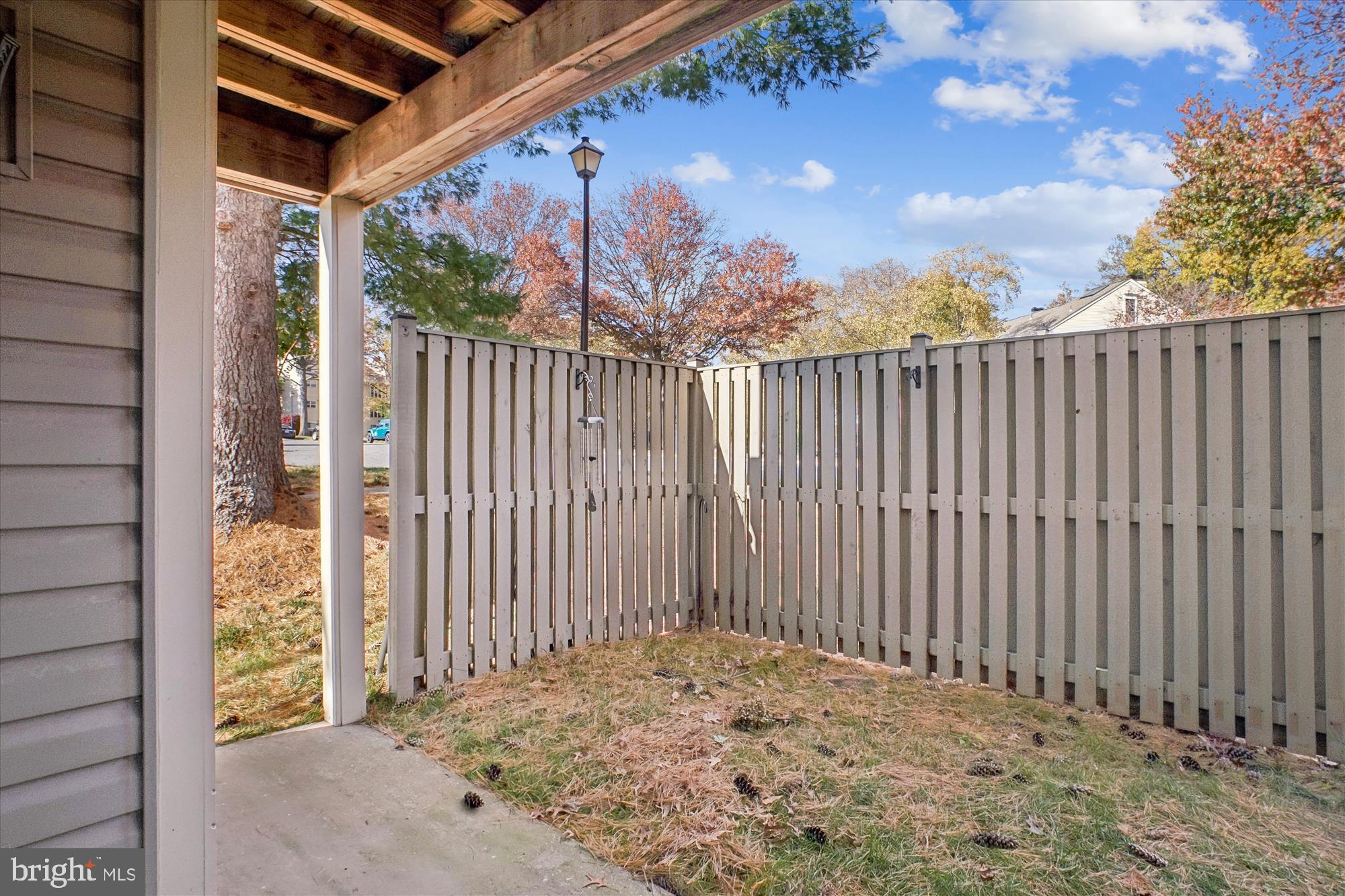 3801 Ridge Knoll Court, Unit 2A Fairfax, VA 22033 - Photo 20 of 37 a view of a backyard