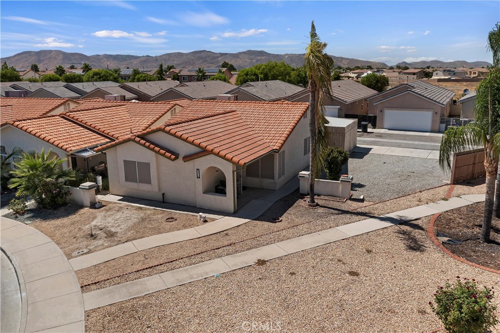 470 Camino Corto San Jacinto, CA 92582 - Photo 1 of 1 a aerial view of a house with a yard