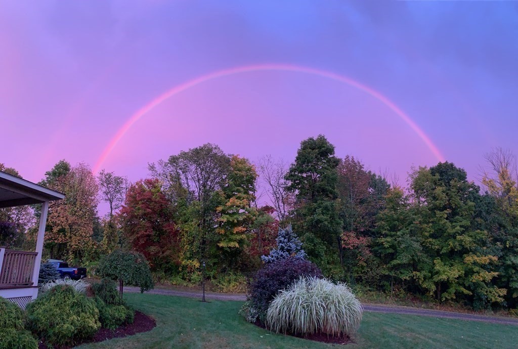358 Rutherford Road Oakham, MA 01068 - Photo 39 of 42 a view of a street in the backyard