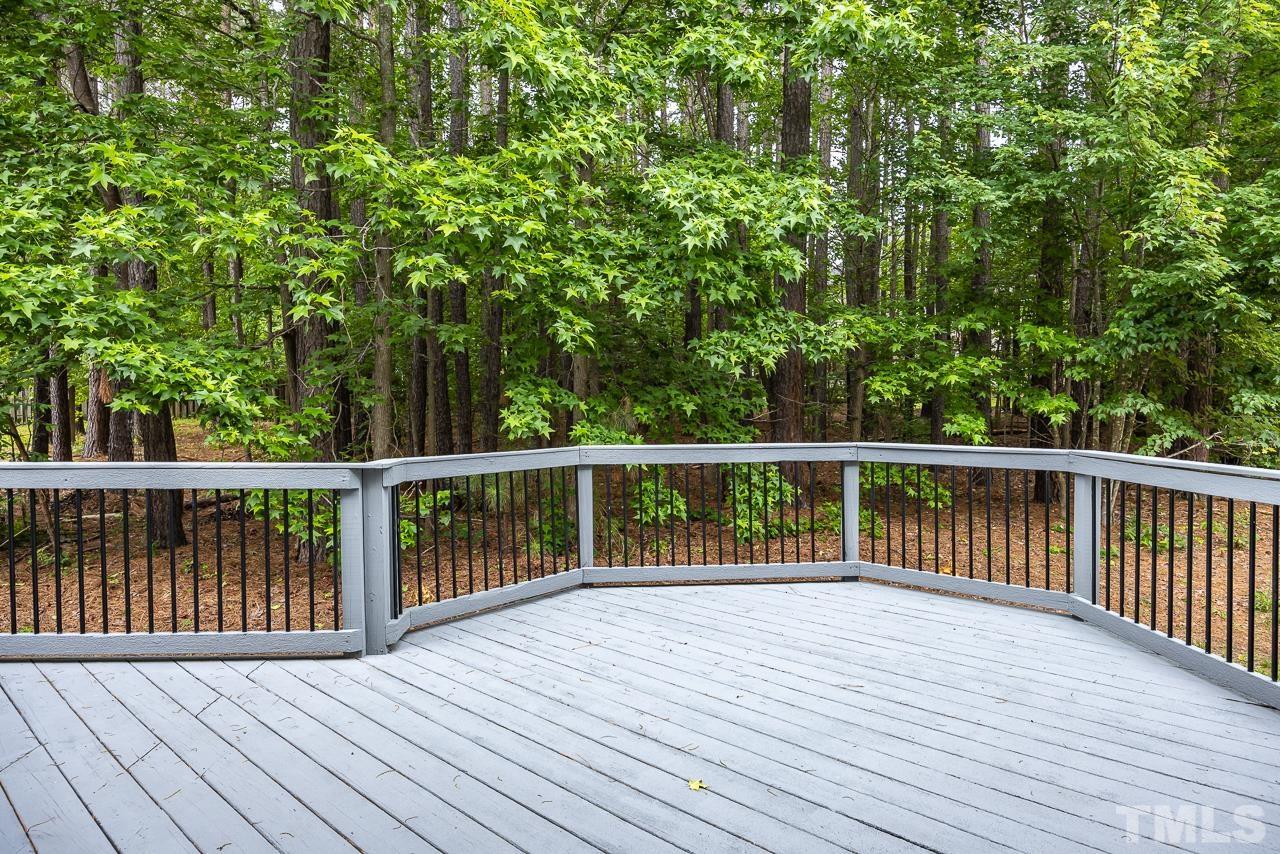 4506 Paces Ferry Drive Durham, NC 27712 - Photo 33 of 38 a view of balcony with wooden floor