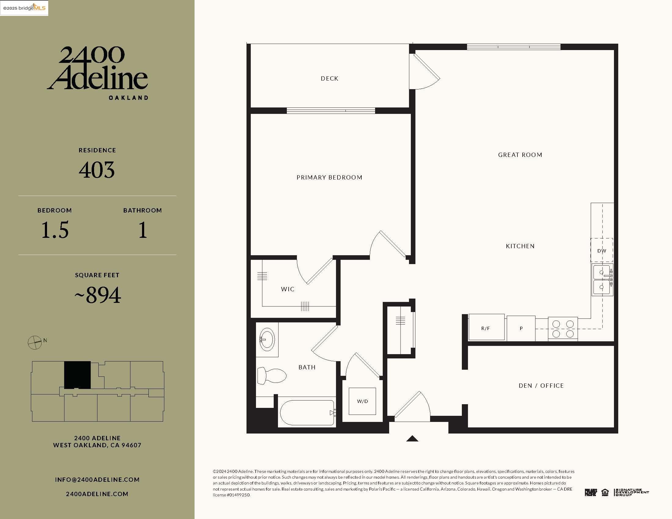 2400 Adeline Street, Unit 403 Oakland, CA 94607 - Photo 25 of 25