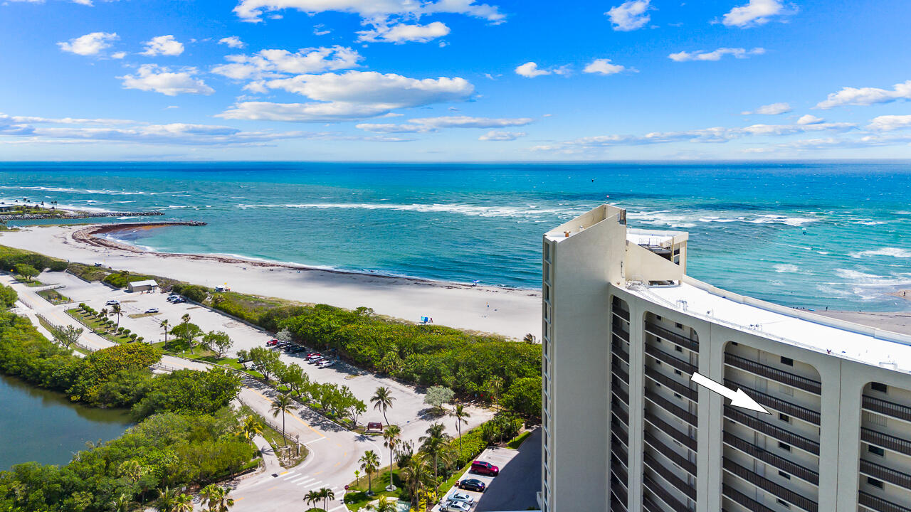400 Ocean Trail Way, Unit 1108 Jupiter, FL 33477 - Photo 6 of 41 a view of a city and an ocean