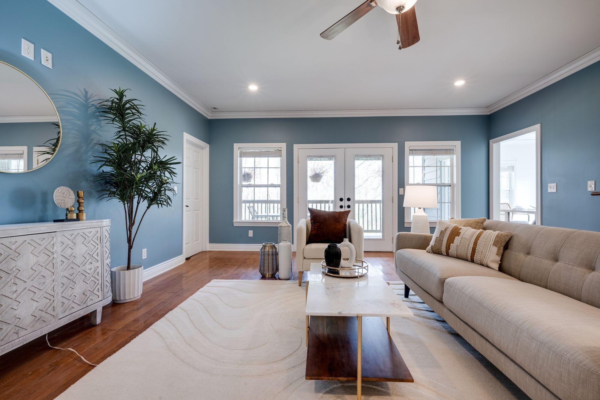 264 Fire Tower Road Dickson, TN 37055 - Photo 7 of 46 a living room with furniture and a potted plant