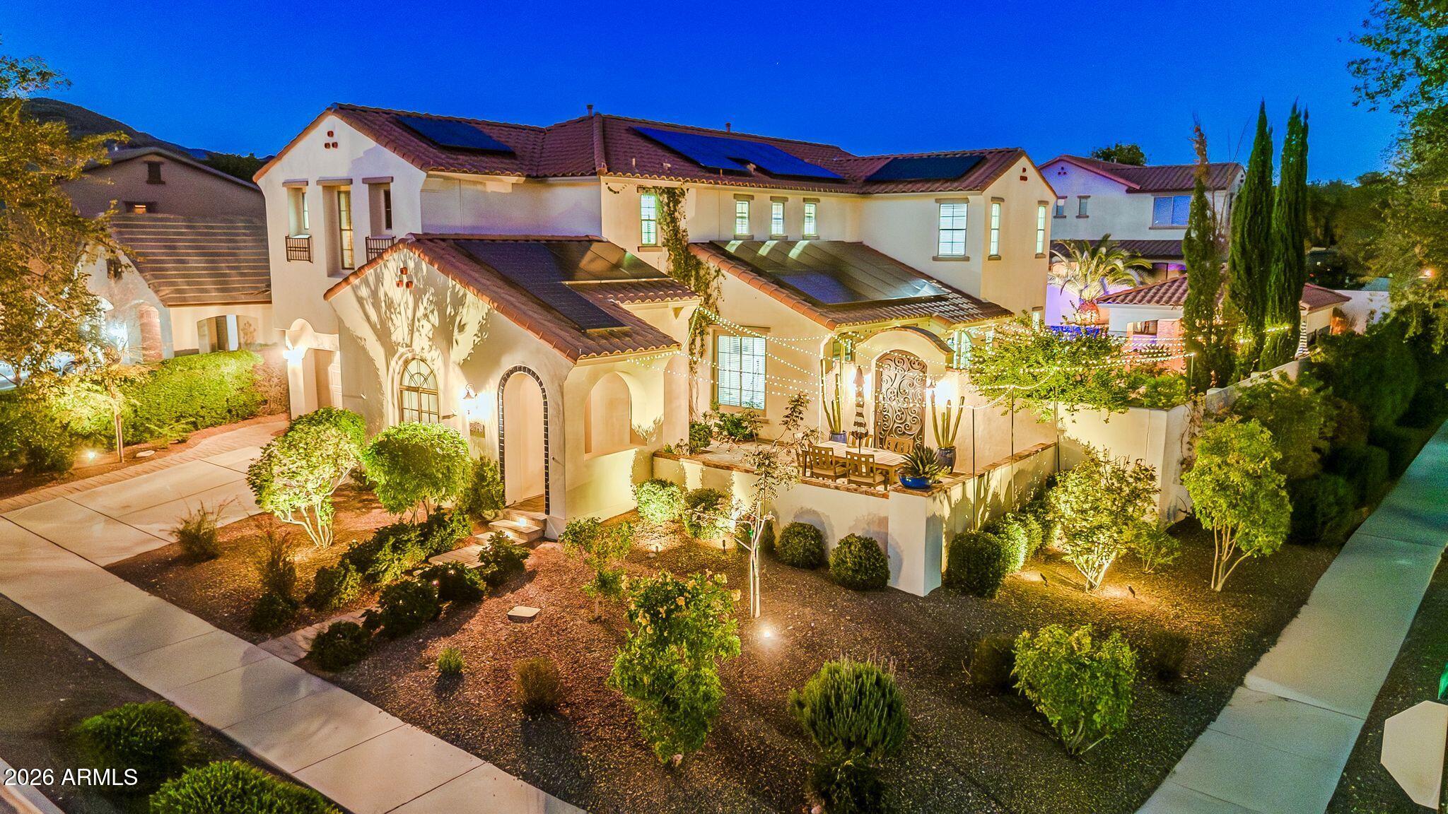 2985 North Point Ridge Road Buckeye, AZ 85396 - Photo 11 of 107 2985 N Point Ridge Rd Drone Twilight-18