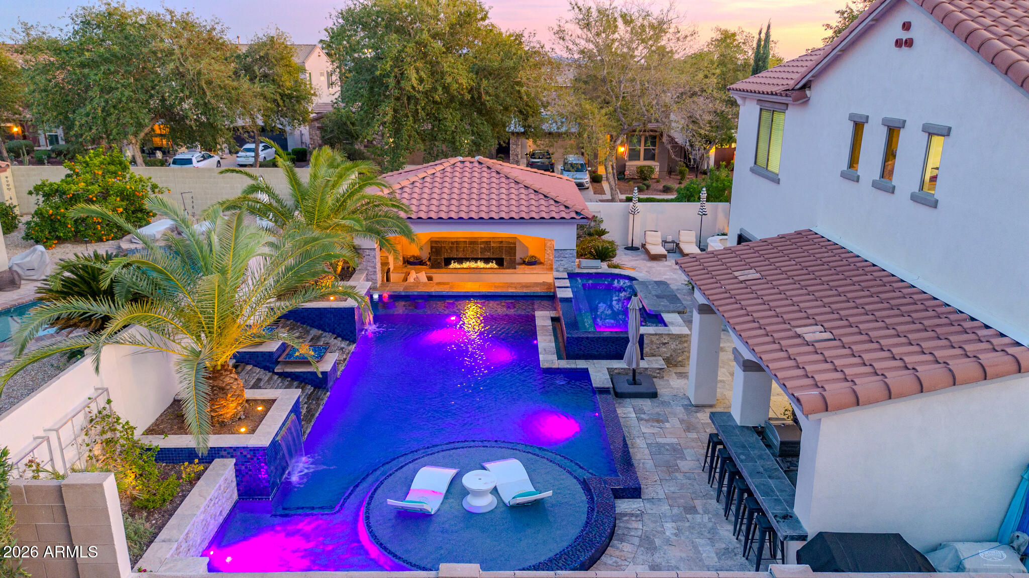 2985 North Point Ridge Road Buckeye, AZ 85396 - Photo 7 of 107 2985 N Point Ridge Rd Drone Twilight-9_(