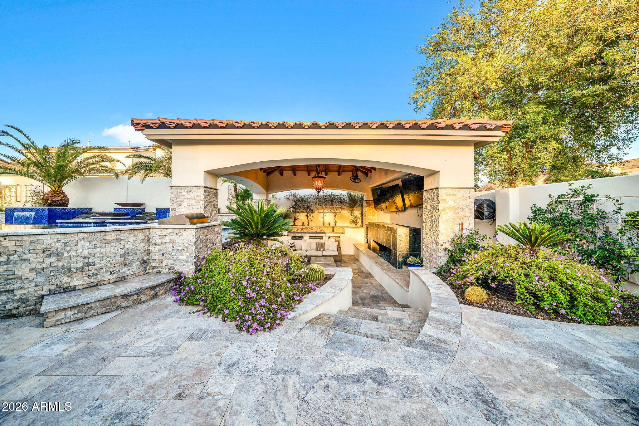 2985 North Point Ridge Road Buckeye, AZ 85396 - Photo 79 of 107 a front view of a house with garden