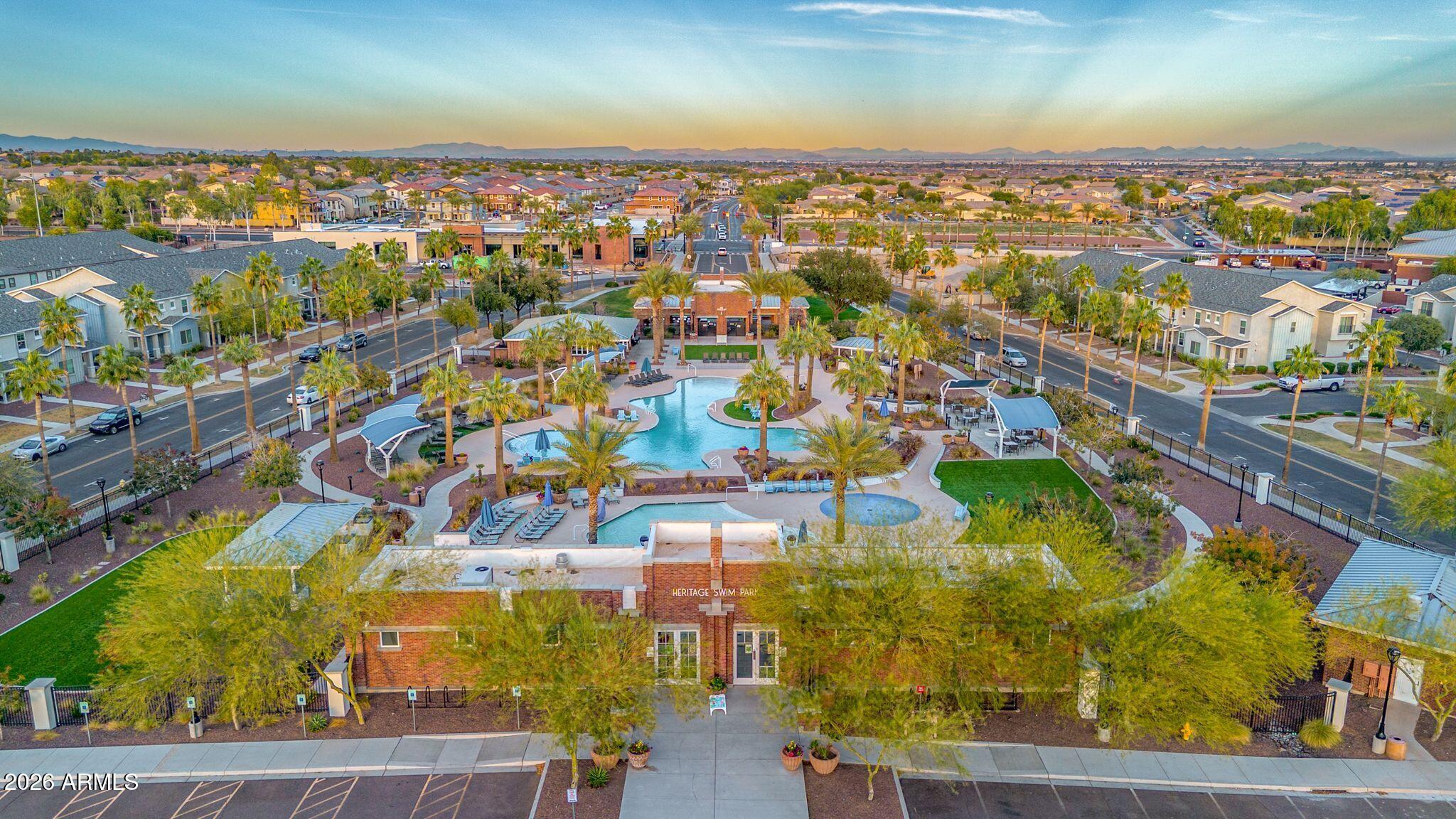2985 North Point Ridge Road Buckeye, AZ 85396 - Photo 93 of 107 Verrado Drone Sunset-1