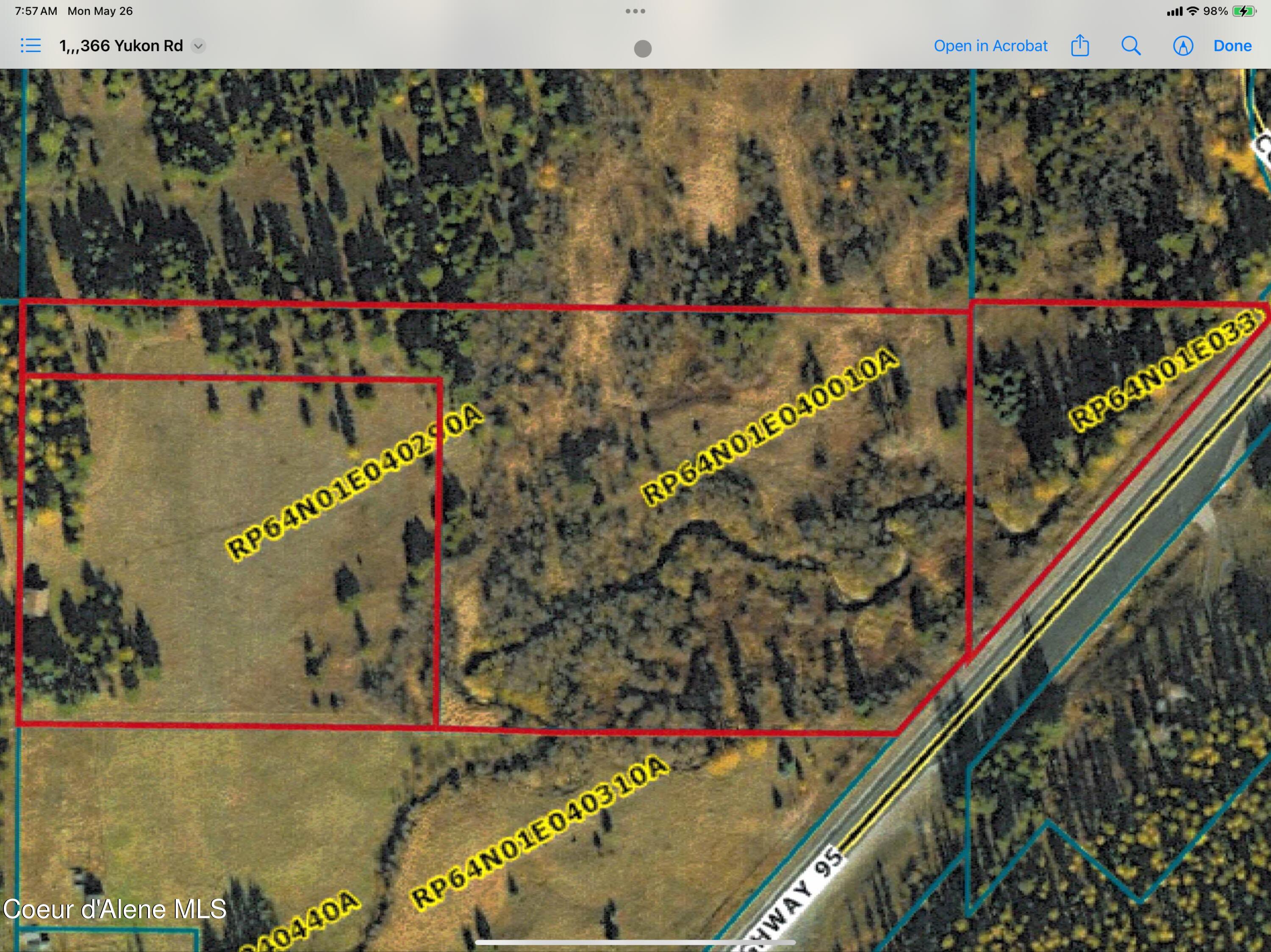 366 Yukon Road Bonners Ferry, ID 83805 - Photo 5 of 42 Mission Creek flows through property