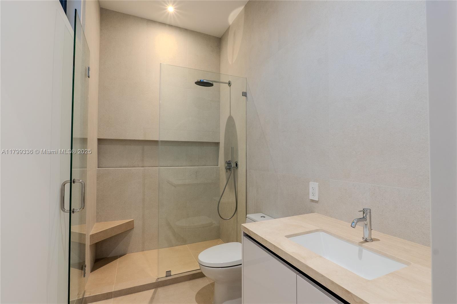 4231 Southwest 10th Street Miami, FL 33134 - Photo 24 of 35 a bathroom with a sink toilet and shower