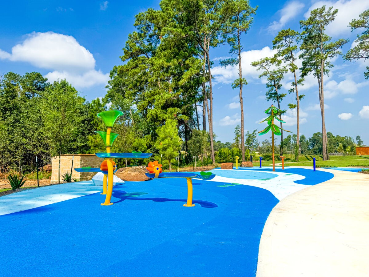213 Draper Shadows Drive Willis, TX 77378 - Photo 17 of 19 a front view of a house with swimming pool