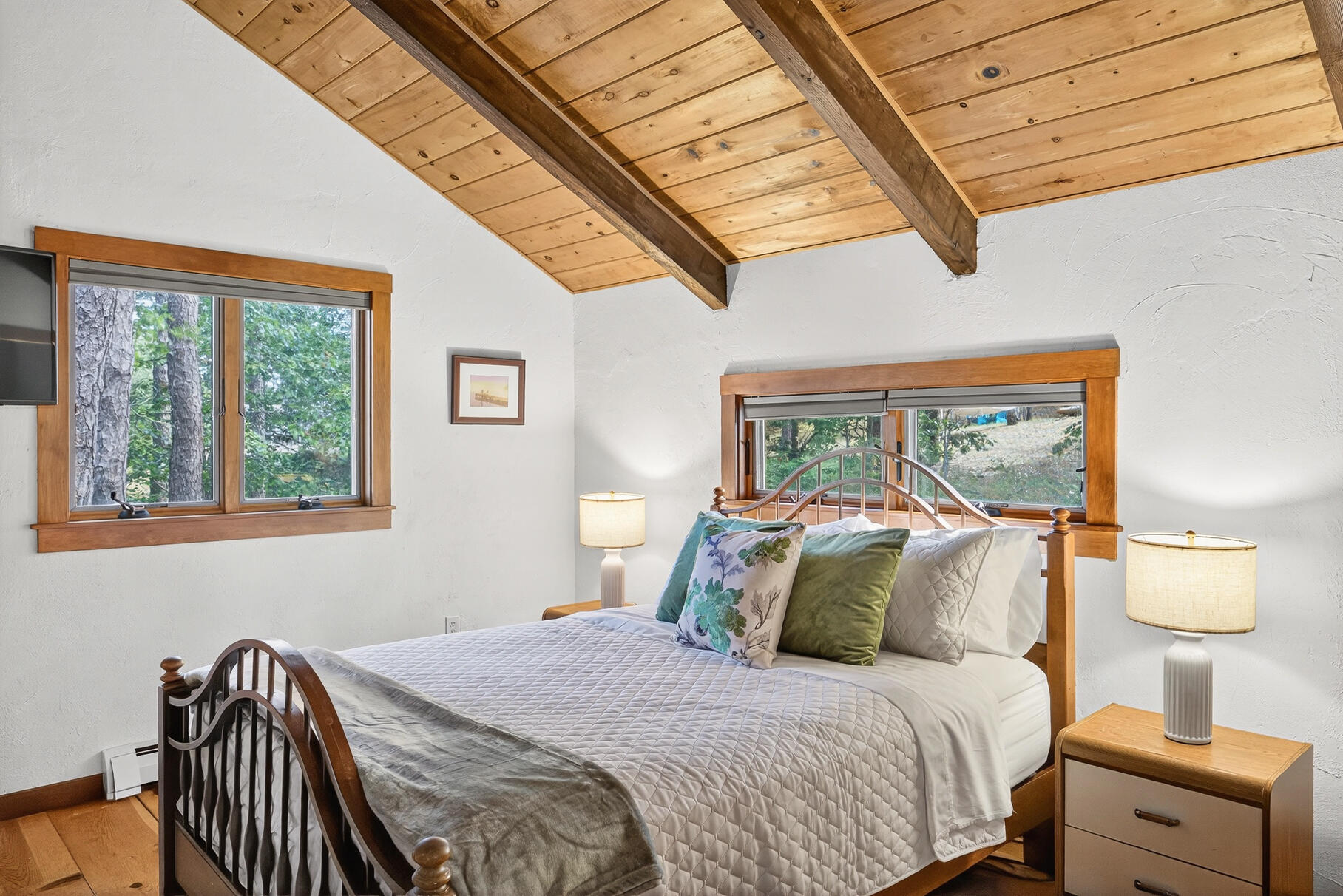 90 Blue Heron Road Wellfleet, MA 02667 - Photo 22 of 54 a bedroom with a bed and a window