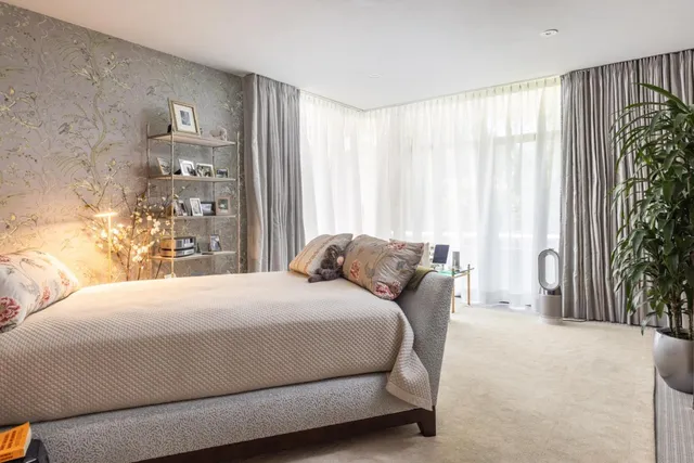 a view of a back yard from a window