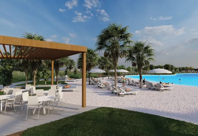 a view of a patio with a table and chairs