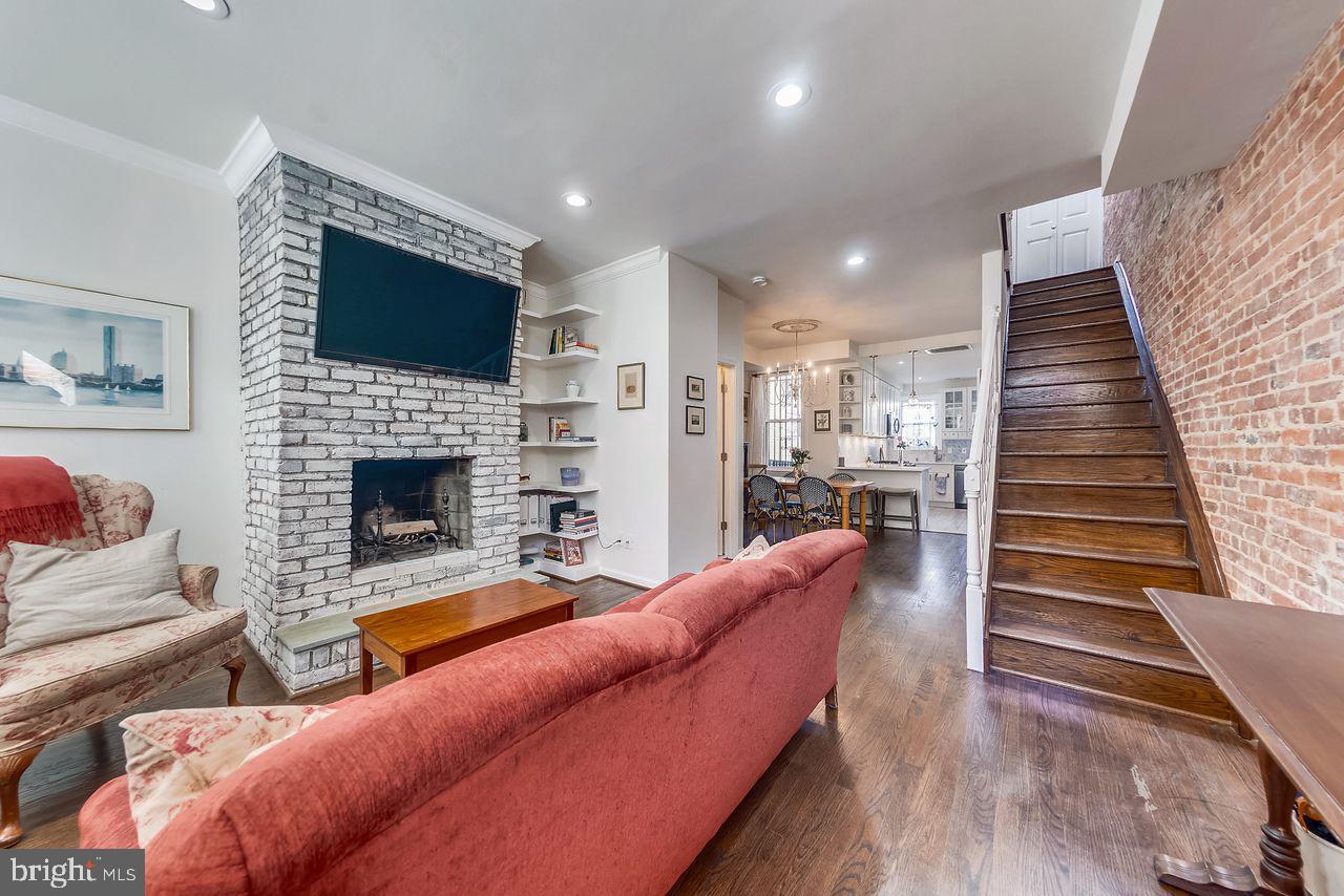 650 Acker Place Northeast Washington, DC 20002 - Photo 4 of 37 Cozy Wood Burning Fireplace