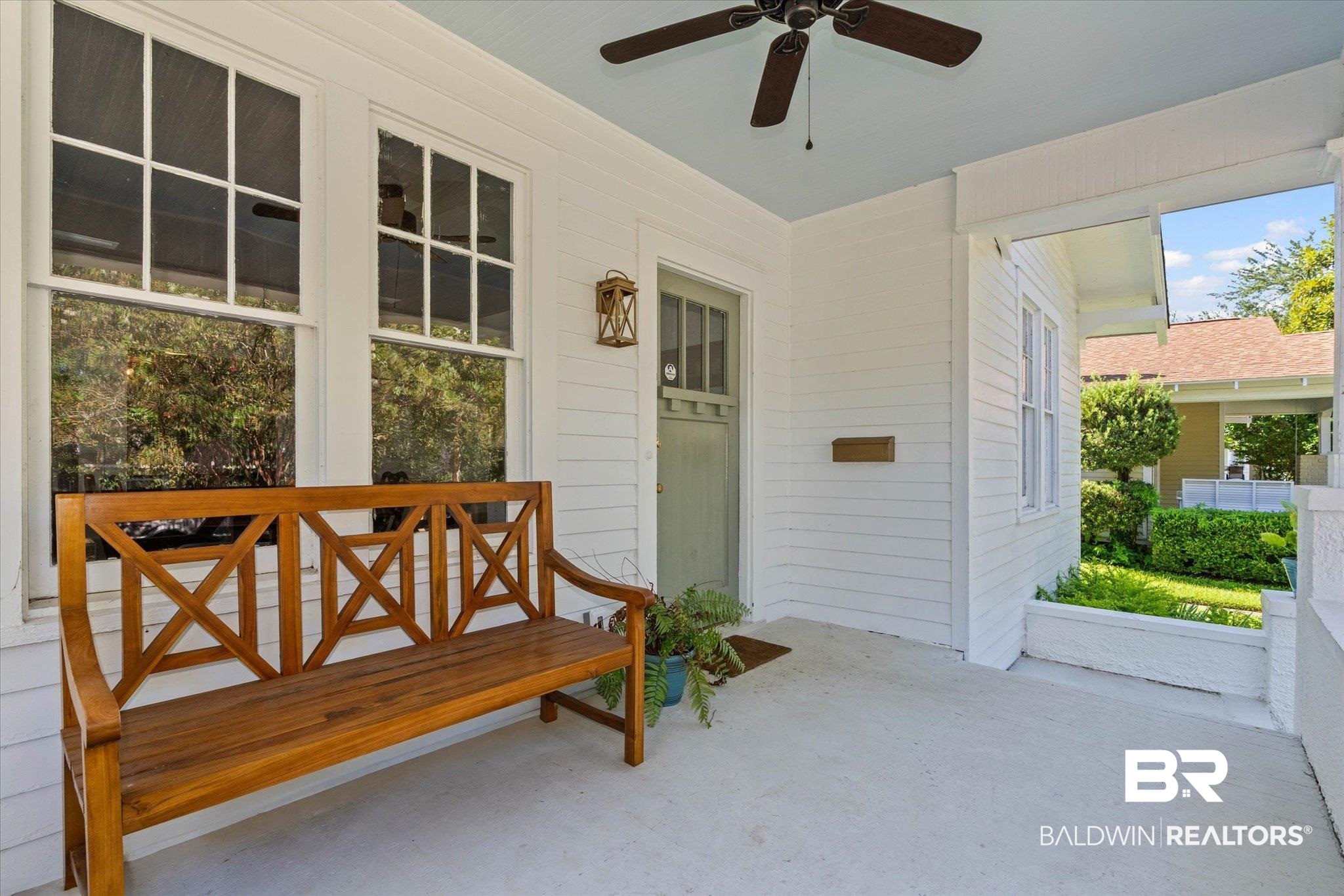 11 South Lafayette Street Mobile, AL 36604 - Photo 5 of 20 View of patio / terrace featuring ceiling fan