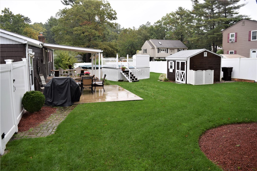 13 Cove Road Coventry, RI 02816 - Photo 26 of 33 Fenced in yard with shed and pool