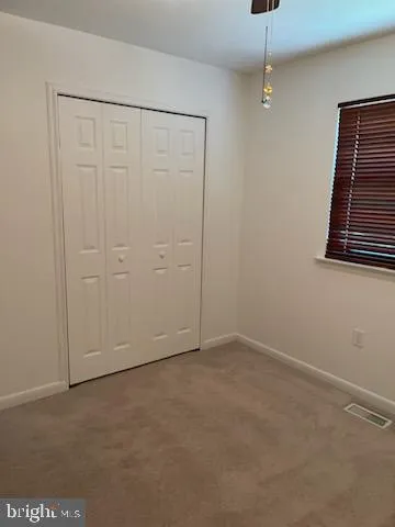 an empty room with an entryway