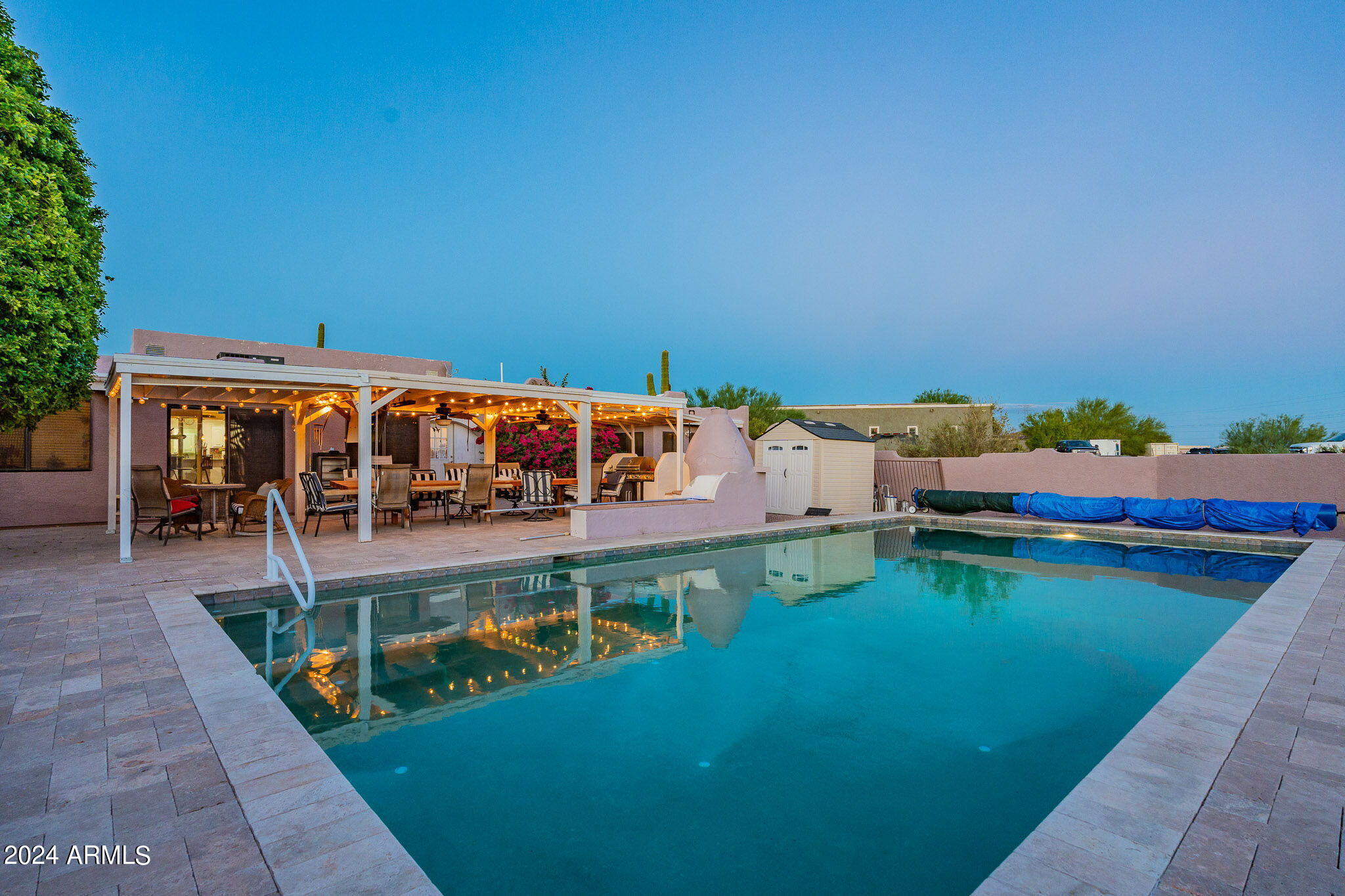 9645 East Brown Road Mesa, AZ 85207 - Photo 107 of 152 109-web-or-mls-Brown-twilight-15