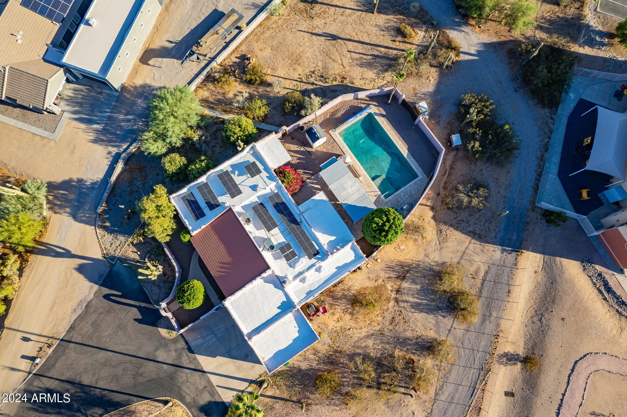 9645 East Brown Road Mesa, AZ 85207 - Photo 83 of 152 83-web-or-mls-Brown-aerial-10