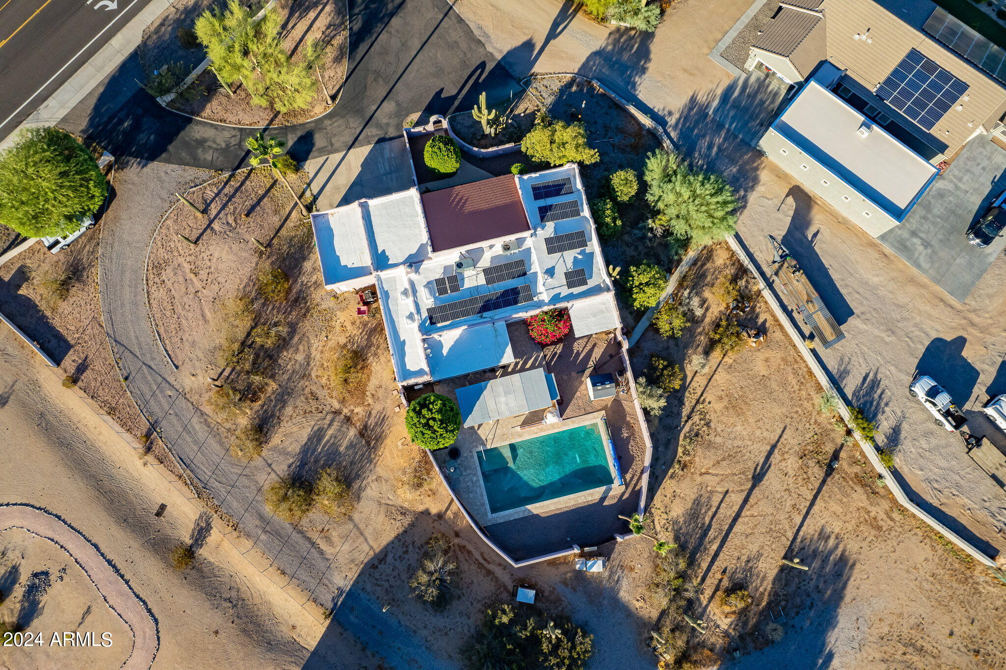 9645 East Brown Road Mesa, AZ 85207 - Photo 84 of 152 84-web-or-mls-Brown-aerial-11