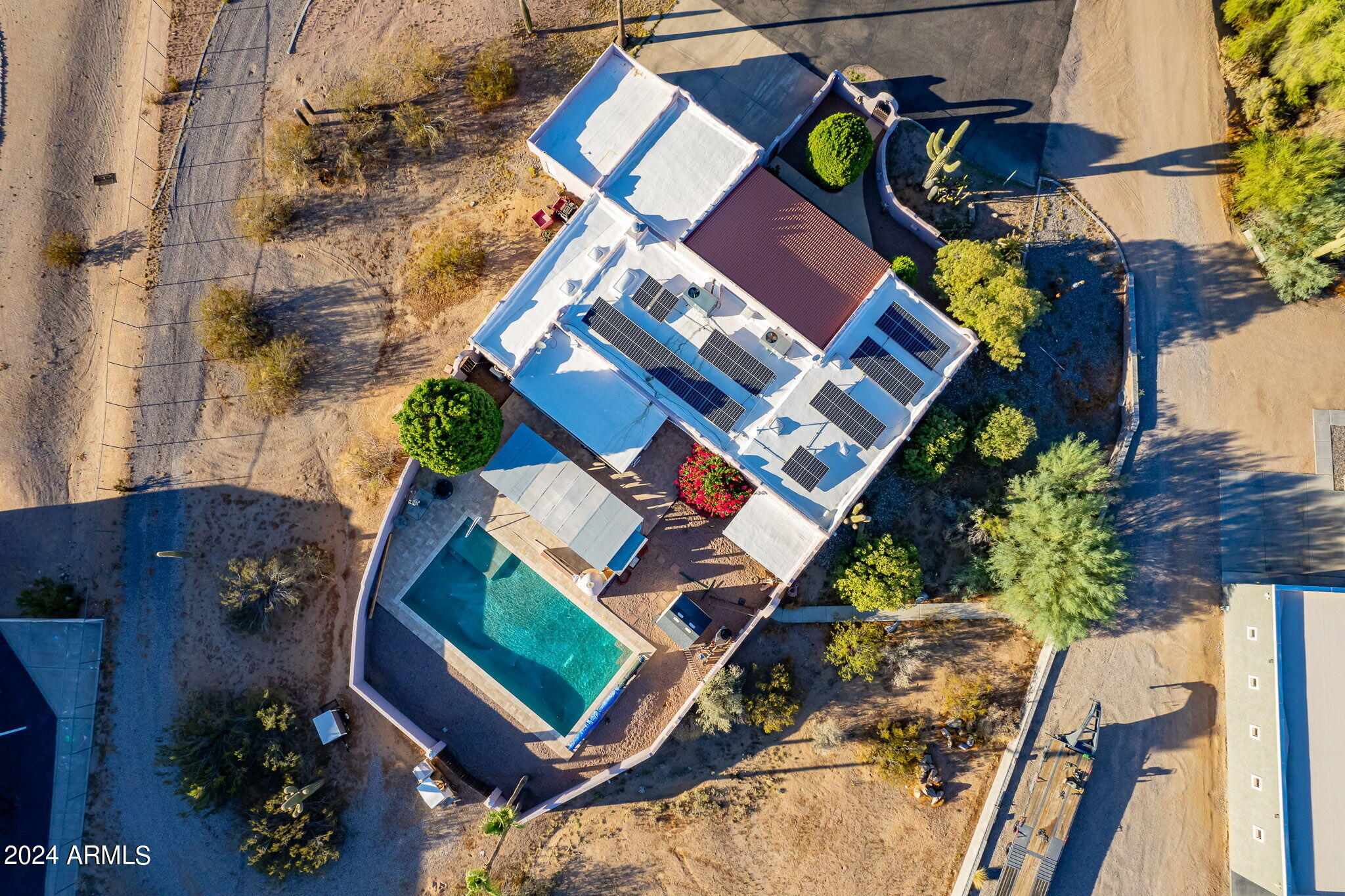 9645 East Brown Road Mesa, AZ 85207 - Photo 86 of 152 86-web-or-mls-Brown-aerial-13