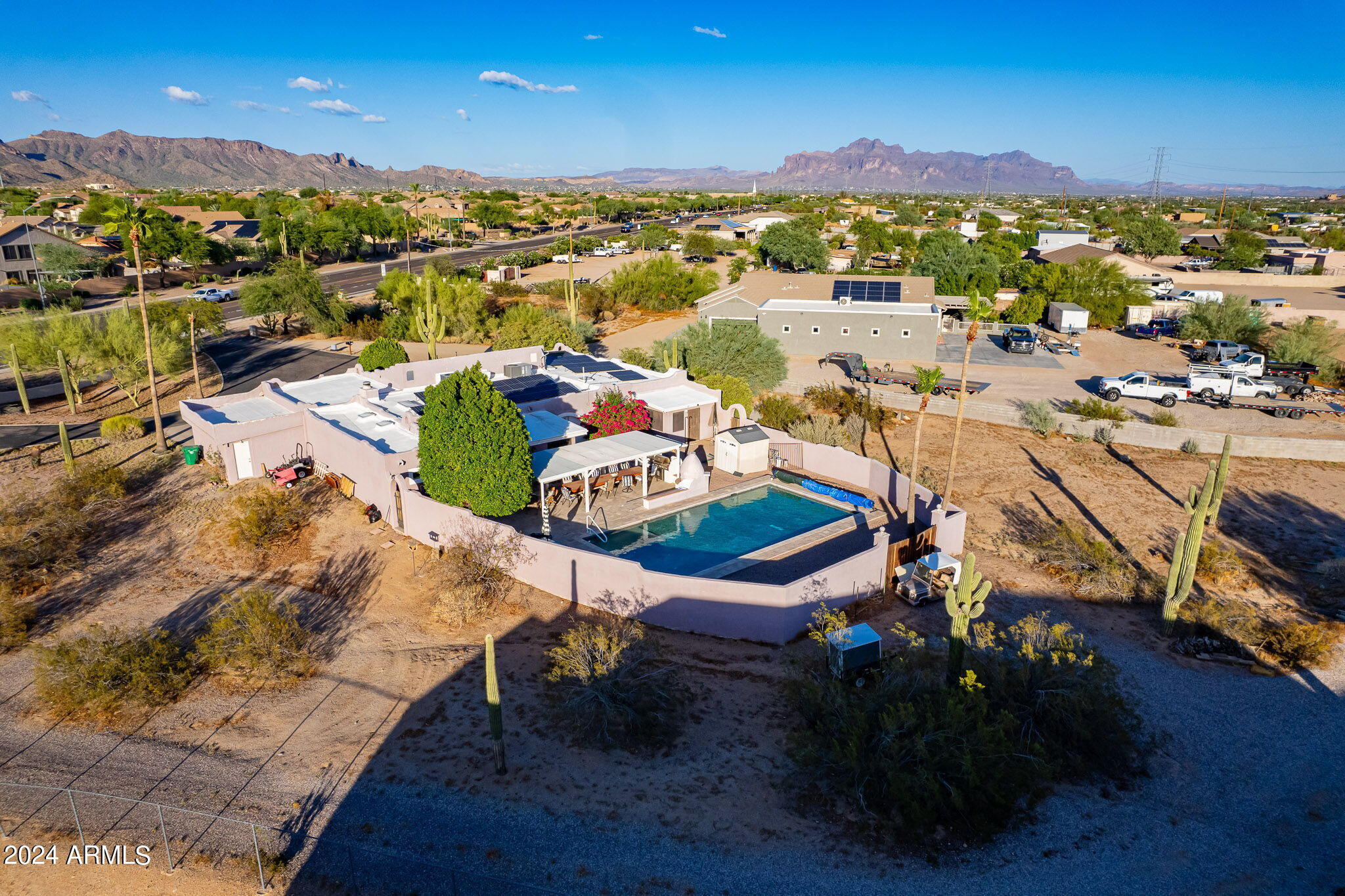 9645 East Brown Road Mesa, AZ 85207 - Photo 90 of 152 91-web-or-mls-Brown-aerial-18