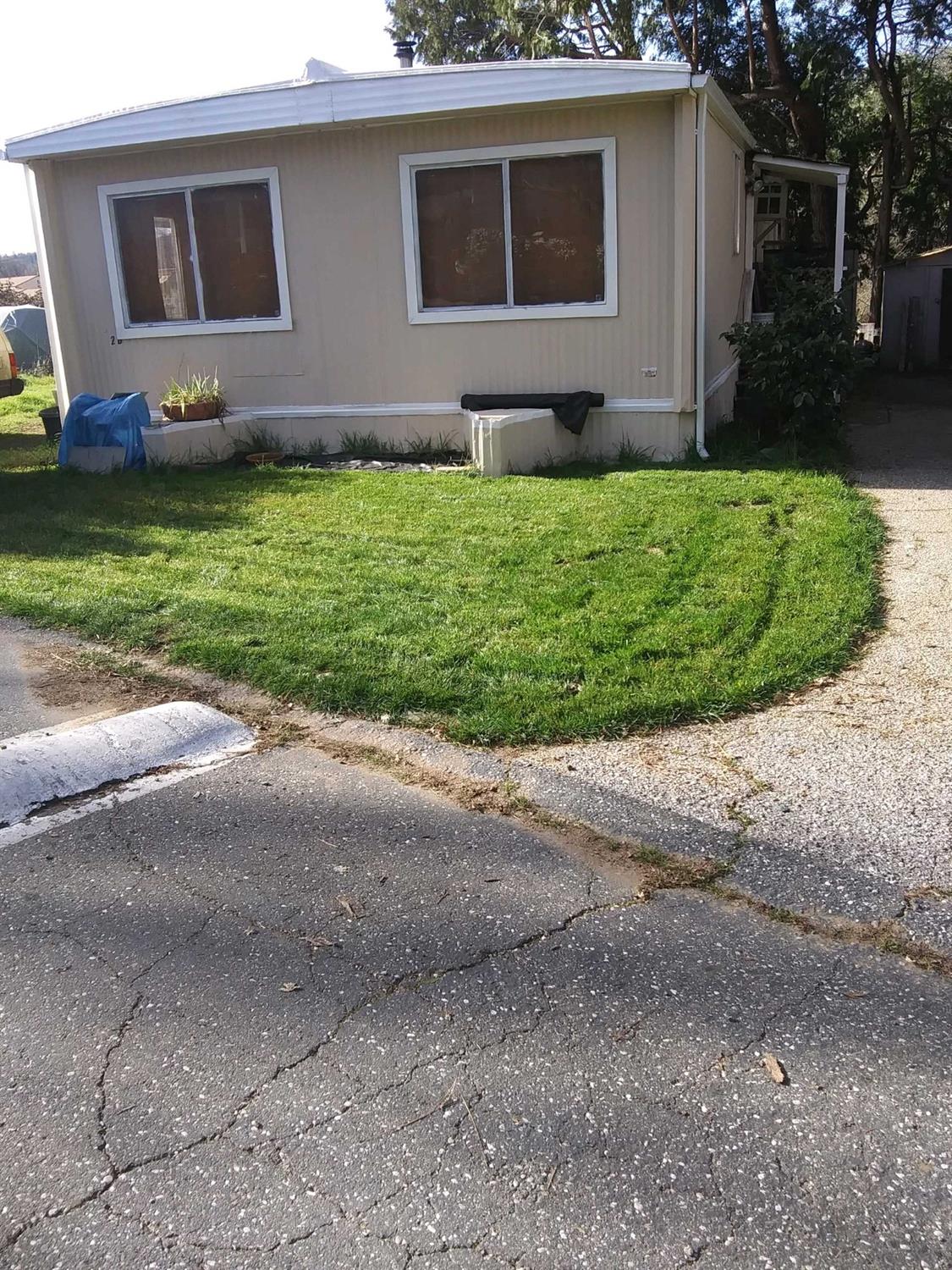 a house with a yard