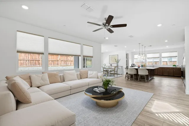 a kitchen with a cabinets and window