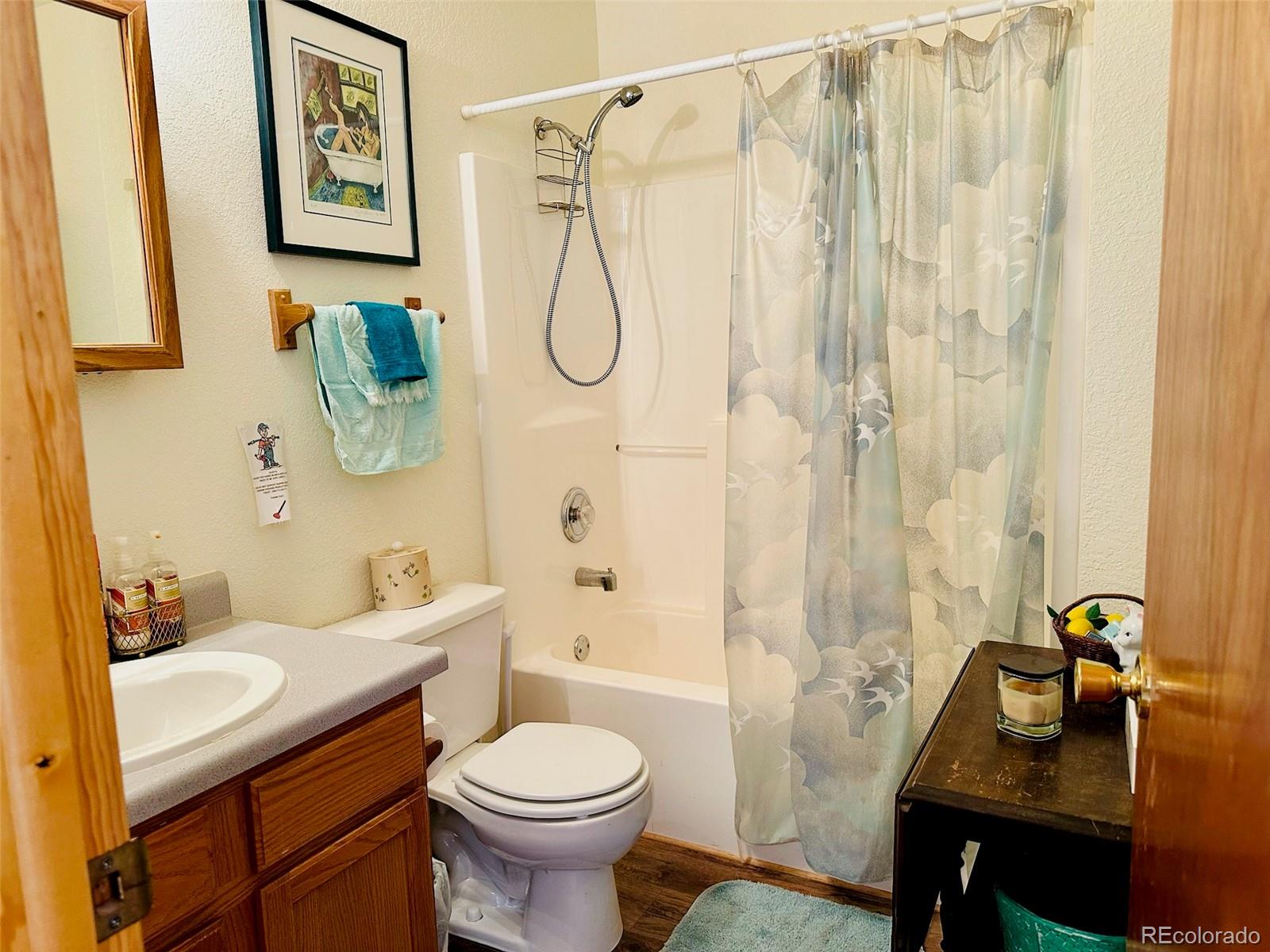 162 Cedar Ridge Road Mosca, CO 81146 - Photo 8 of 24 a bathroom with a sink toilet and shower