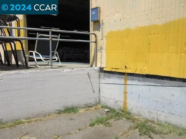 a view of front door