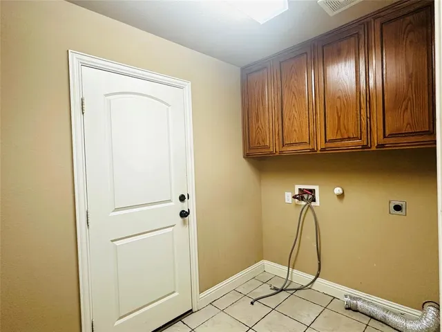 a view of a room with door