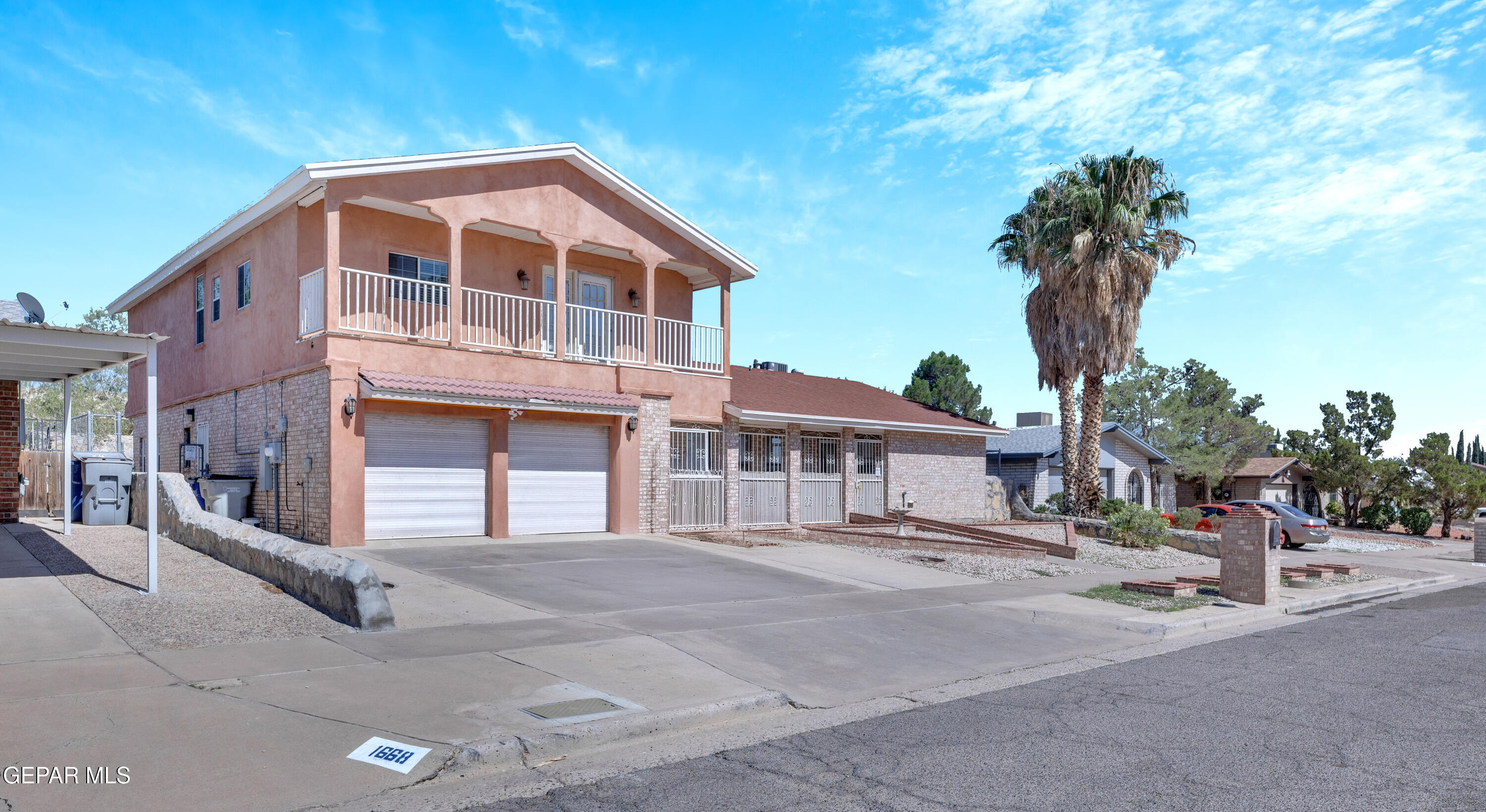 1664 Dick Ritter Street El Paso, TX 79936 - Photo 3 of 65 a front view of a house with a tree
