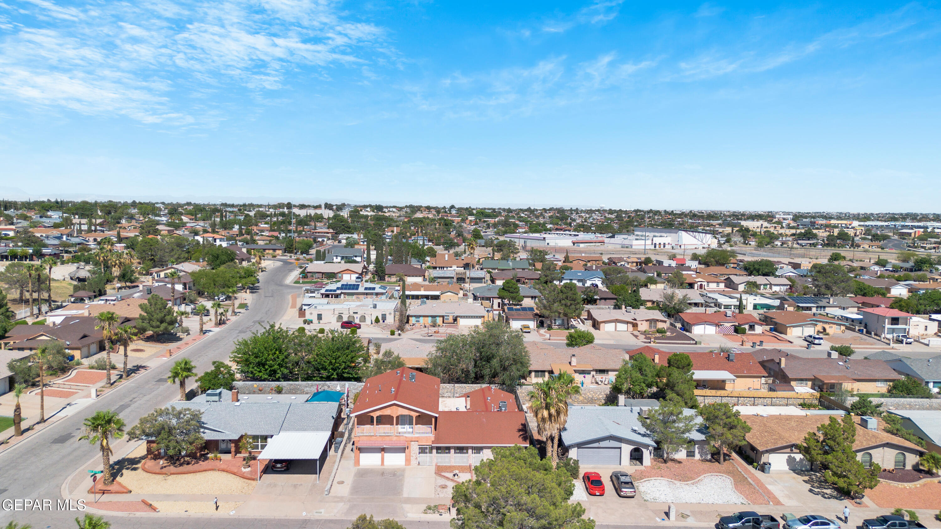 1664 Dick Ritter Street El Paso, TX 79936 - Photo 64 of 65 an aerial view of a city