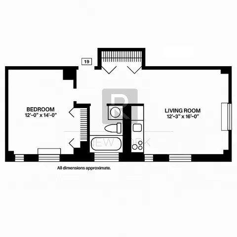 $810,000 | 150 West 51st Street, Unit 1919 | Theater District