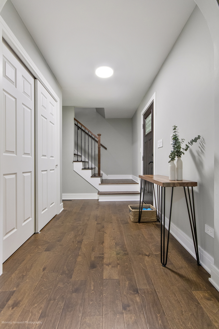 461 Huntley Road Crystal Lake, IL 60014 - Photo 17 of 45 a view of an entryway with wooden floor
