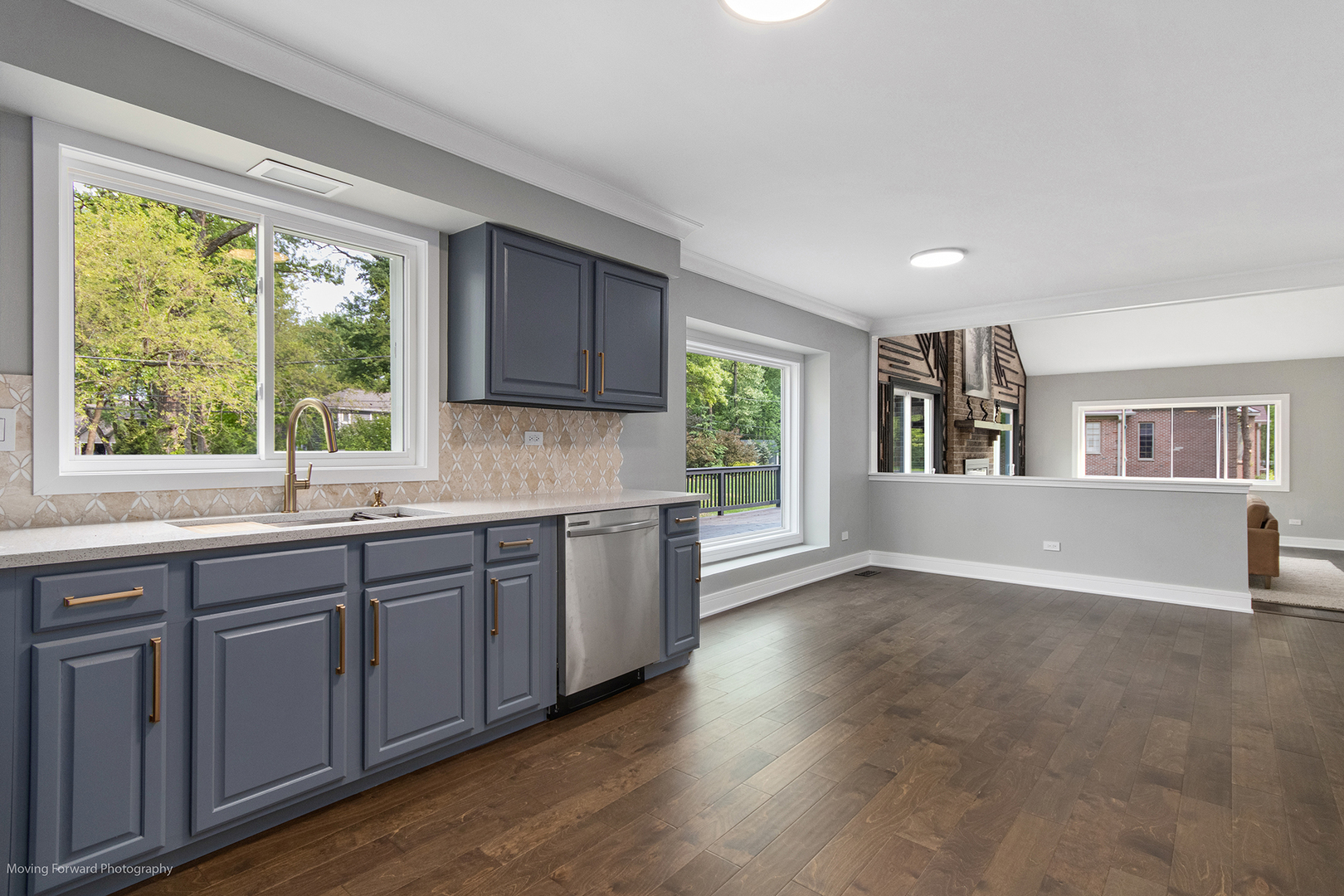 461 Huntley Road Crystal Lake, IL 60014 - Photo 7 of 45 a kitchen with sink and window