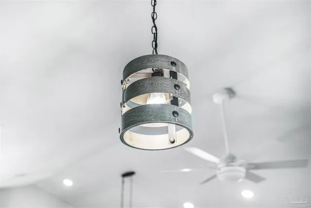 a close view of fireplace