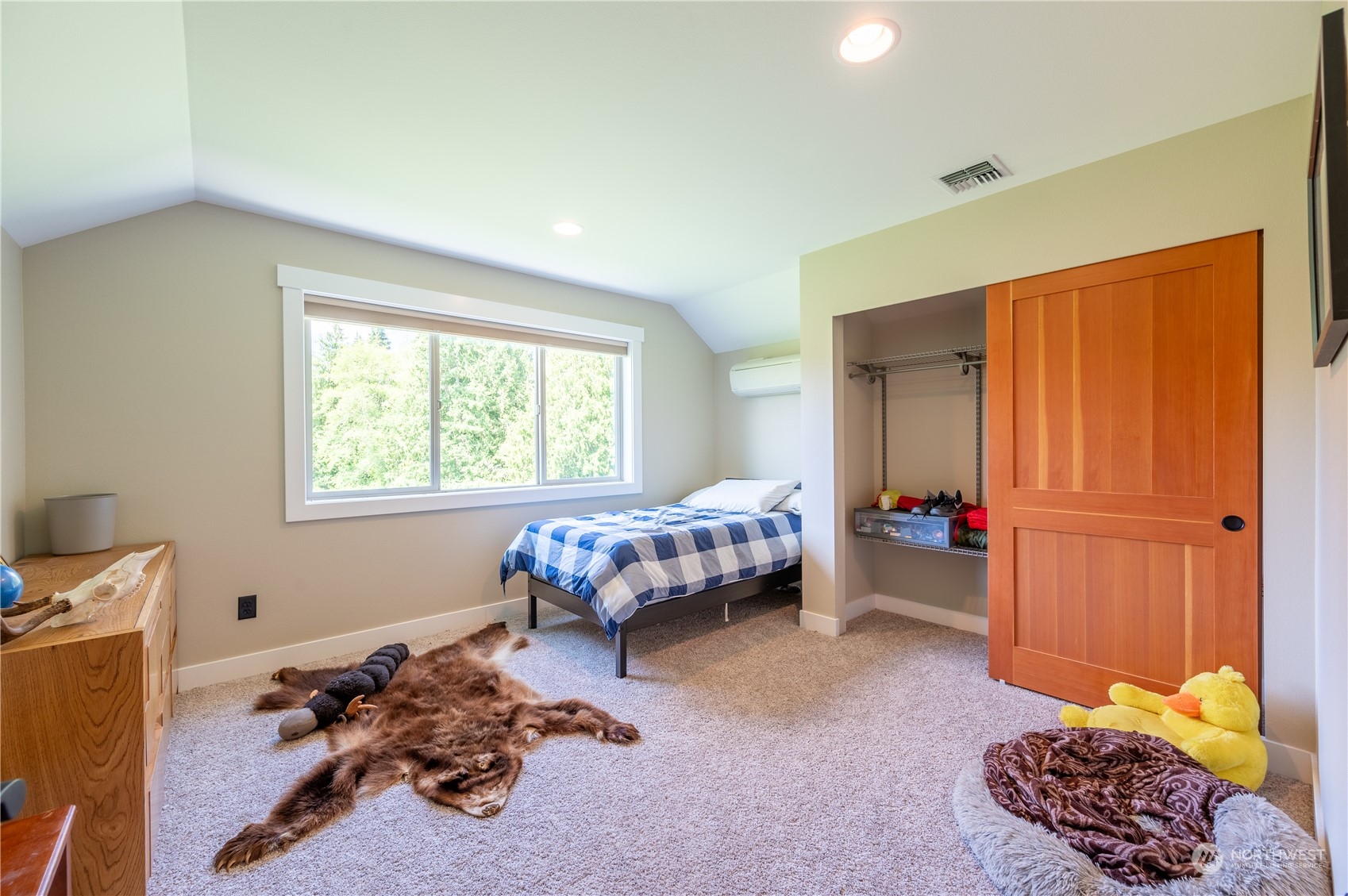 1680 Butler Creek Road Sedro-Woolley, WA 98284 - Photo 30 of 40 a bedroom with furniture and a window
