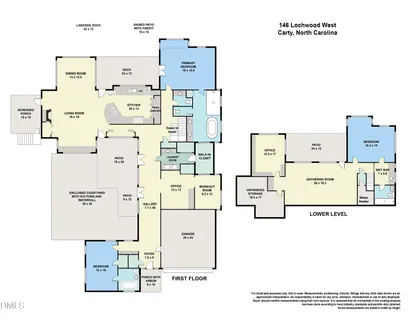 $2,250,000 | 146 Lochwood W Drive, Cary, NC 27518