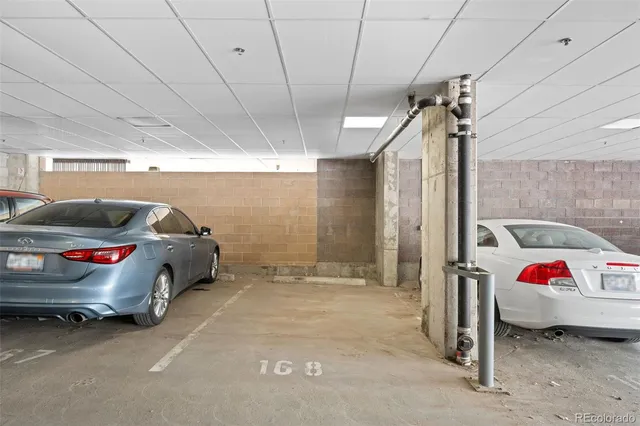 a view of a city with tall buildings