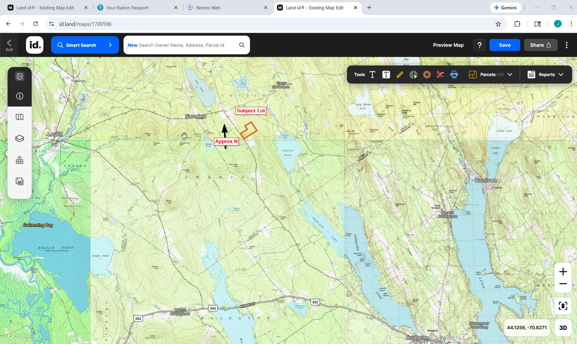 L52 Bridgton Road Harrison, ME 04040 - Photo 18 of 21 Location map
